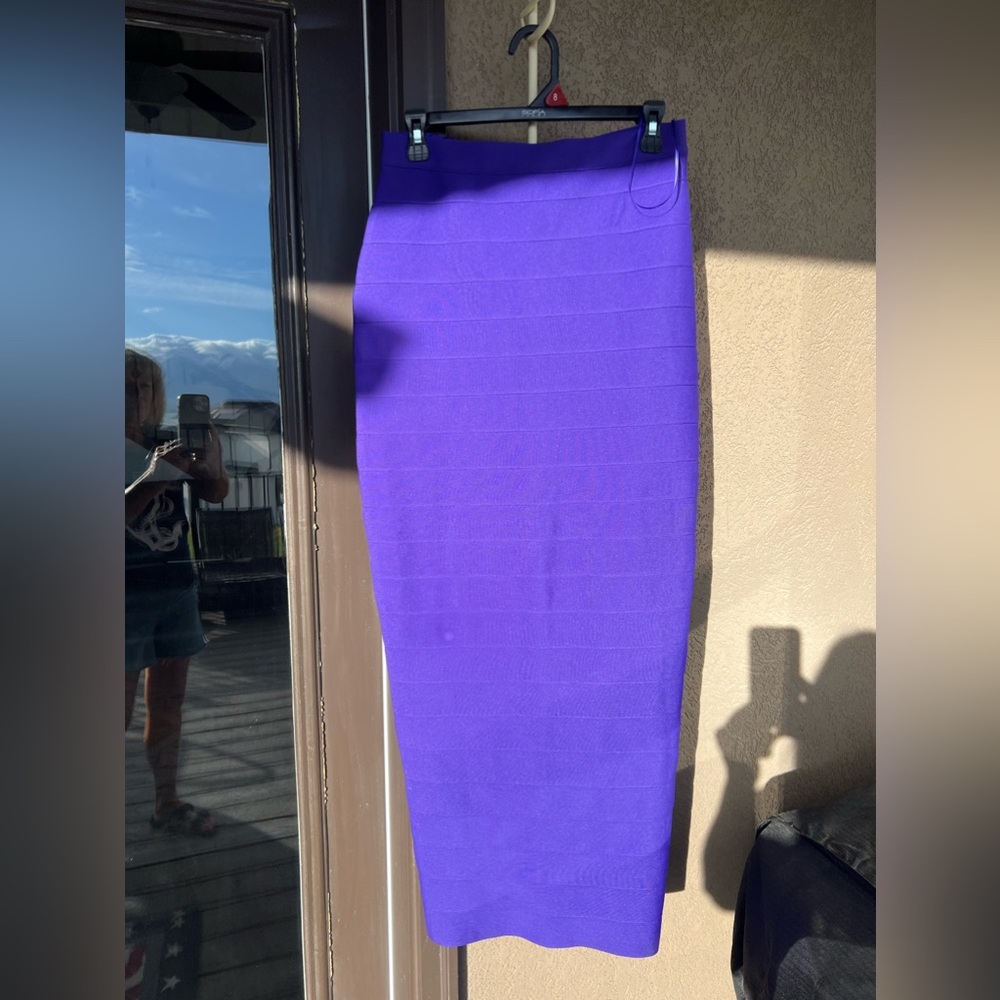 Akira Purple Pencil skirt